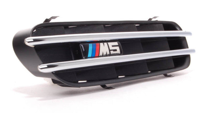 1 pair of front left and right wing grille covers suitable for BMW E60 M5