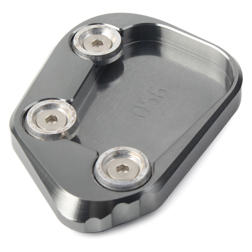 Gray Side Stand Kickstand Pad Extension Bracket Plate for Honda CBR250RR 2017-18