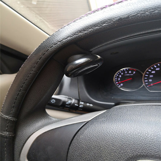 Car Wireless Horn Button Refit Steering Wheel With Receiver Box Black