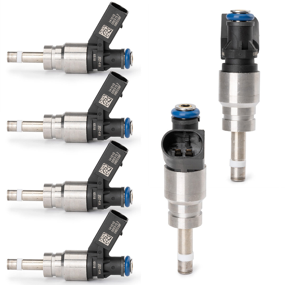 6-piece fuel injector for 2008-2012 for Audi Q5, A4, A5, A6 2.0L, 2.8L, 3.0L, 3.2L 06E906036AG- n