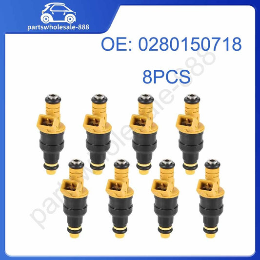 8Pcs Fuel Injectors for Ford F150 F250 F350 4.6 5.0 5.4 5.8 Replace 0280150718