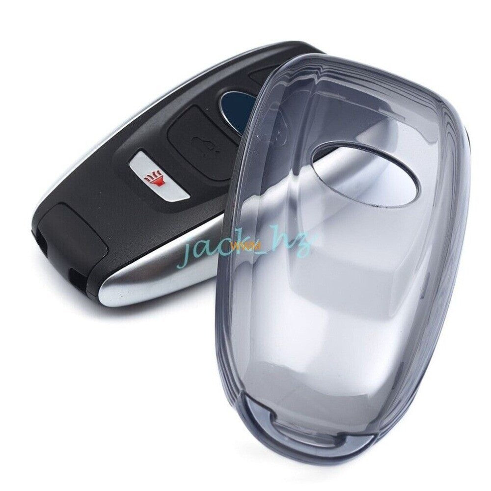 1Black Transparent Car Key Fob Case Cover for Subaru Forester Crosstrek Impreza n