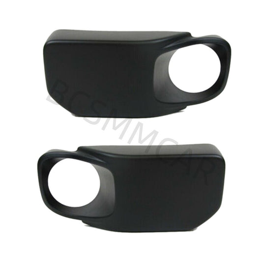 1 Pair Car Front Bumper Fog Light Lamp Cover Bezel Durable Protector Accessories Q