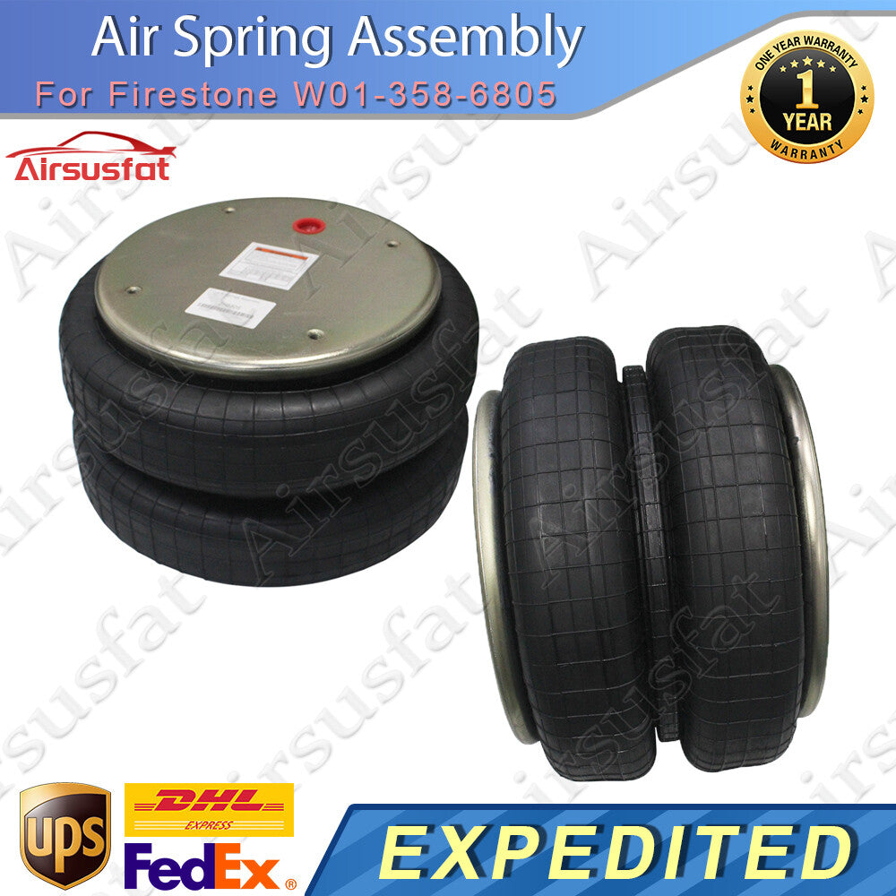 2x For Contitech Firestone FD530-30 532 Air Suspension Spring Assembly