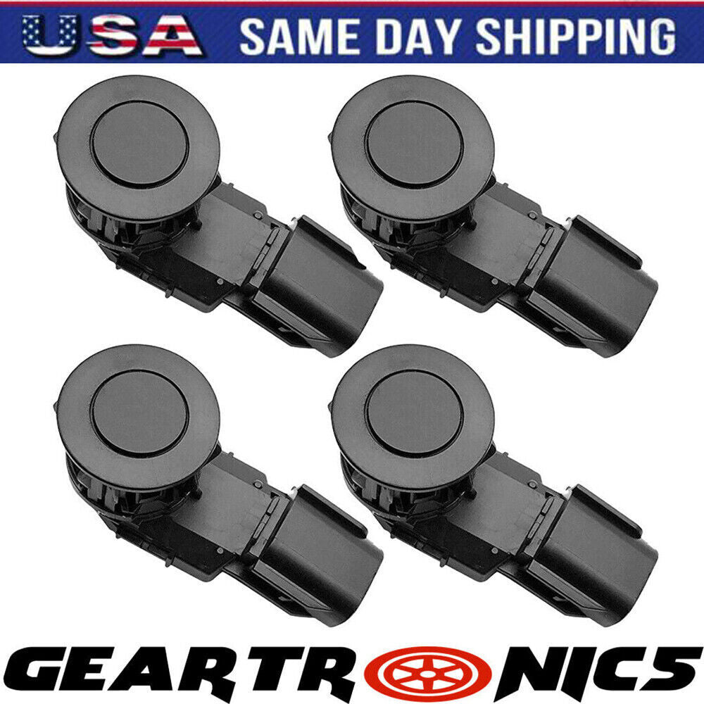 4pc Front Rear Bumper Parking Assist Object Sensor Fit for Toyota Rav4 Tacoma Tundra