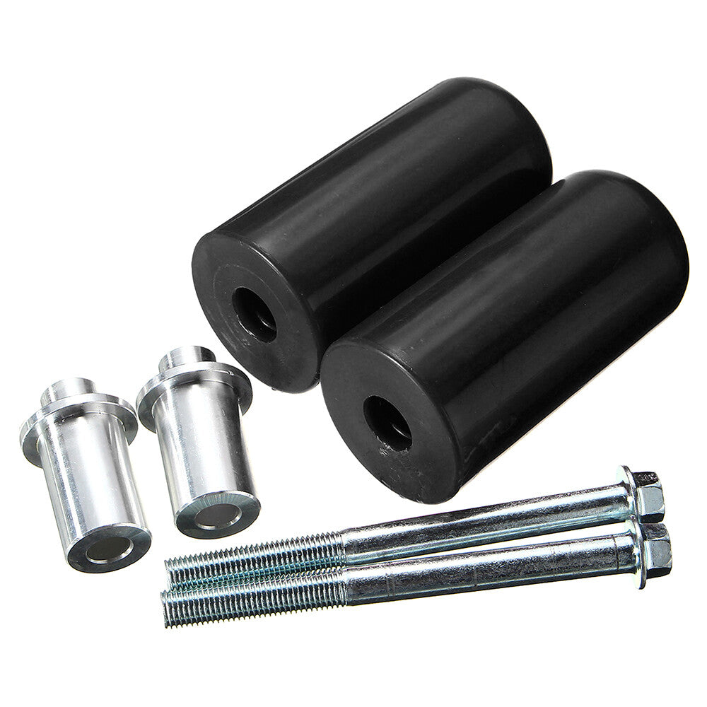 Universal Motorcycle Frame Sliders Anti Crash Protector Fit for Suzuki for Yamaha Black Q