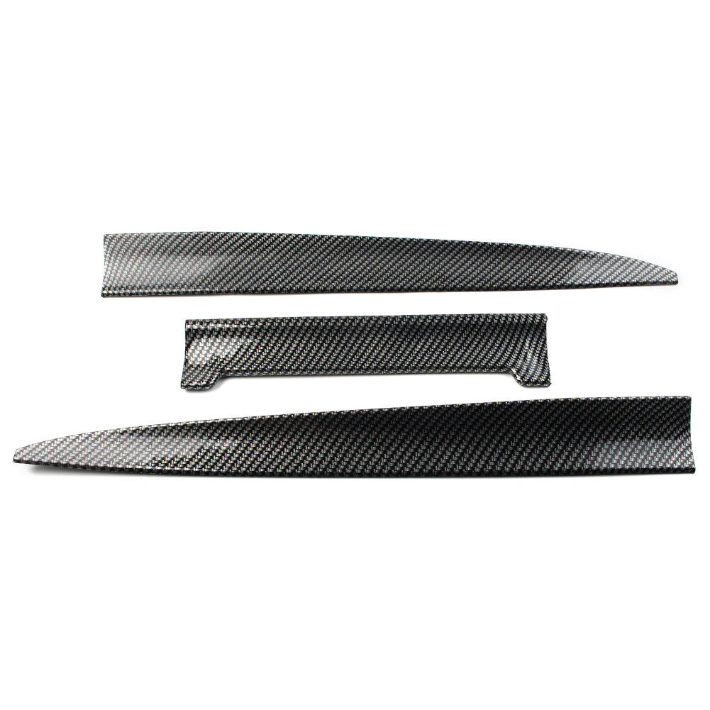 For Truck SUV Carbon Fiber Universal Rear Wing Lip Spoiler Tail Trunk Roof Trim