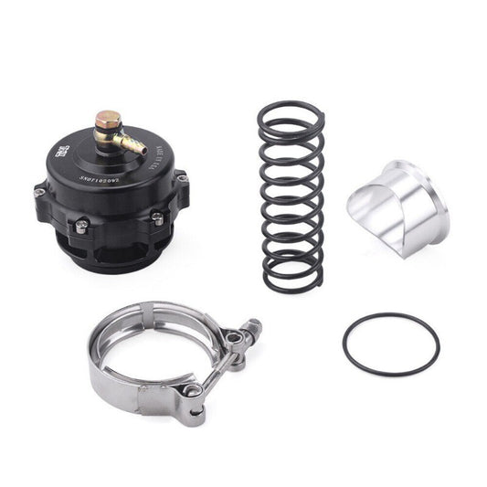 50 mm BV50 series blow valve (BOV) suitable for TiAL QV band flange 6 PSI spring. Q