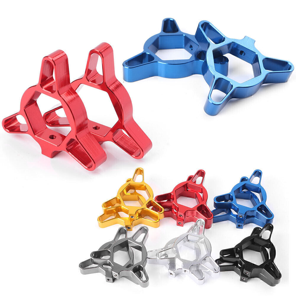 for Honda for Yamaha 2pcs Hexagon Anodized Front Fork Preload Adjusters Kit Q