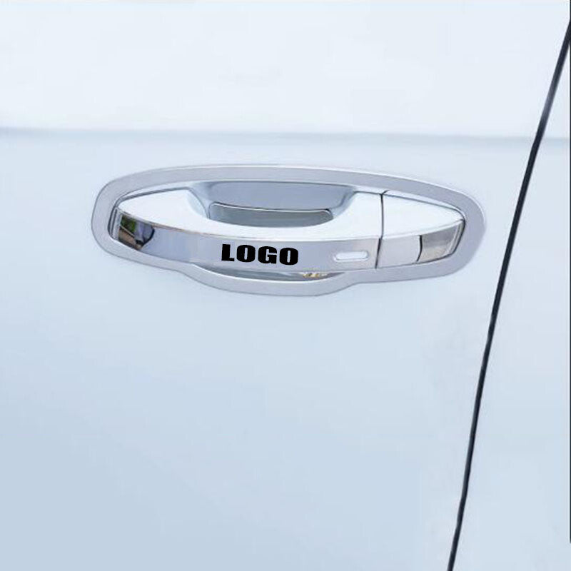 for Volkswagen T-ROC 2018-2021 stainless silvery Door Side Handle Cover Trim 8x