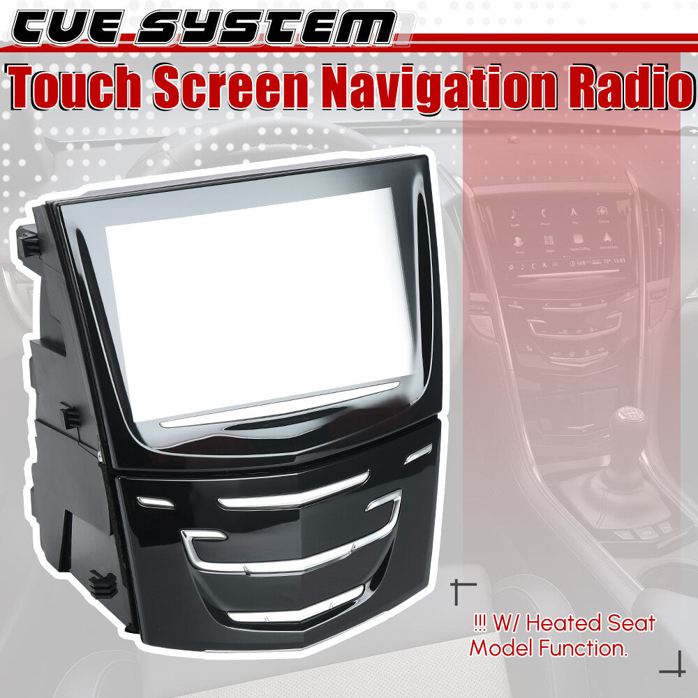 Cue System Touch Screen Nav Radio for Cadillac Ats Cts Elr for Escalade for Seat Heating