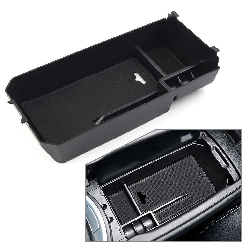 Armrest Storage Box Pallet Center Console Tray Fit for Mercedes-Benz C Class GLC200 Q