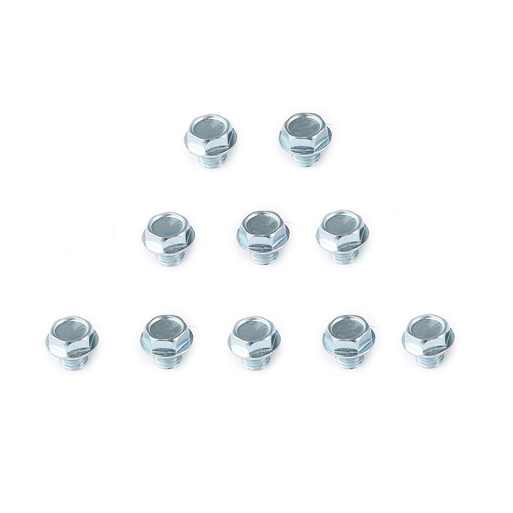 10x New Transmission Pan Drain Plug for Toyota for 4Runner Sequoia Tacoma 9034110011 Q