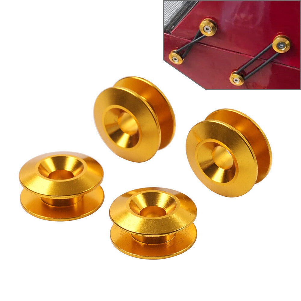 Quick Release Band Fastener Bumper Holder Clips Front Rear Trunk Hatch Lid 1PCS
