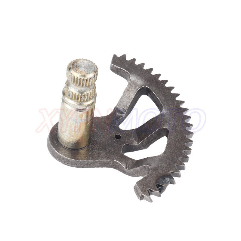 ATV Kick Start Shaft Sleeve Gear Sprocket Spring Kit 50SX GY6 Pinion Engine