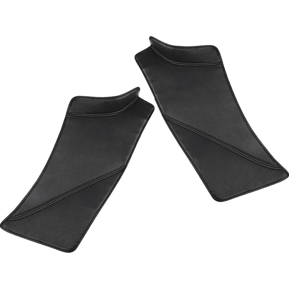 2Pcs Rear Door Sill Pedal Protector Cover Black For Model Y 2020 2021 2022