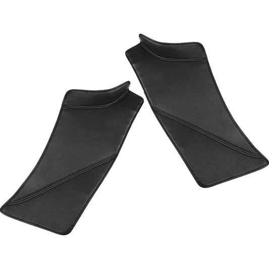 2Pcs Rear Door Sill Pedal Protector Cover Black For Model Y 2020 2021 2022