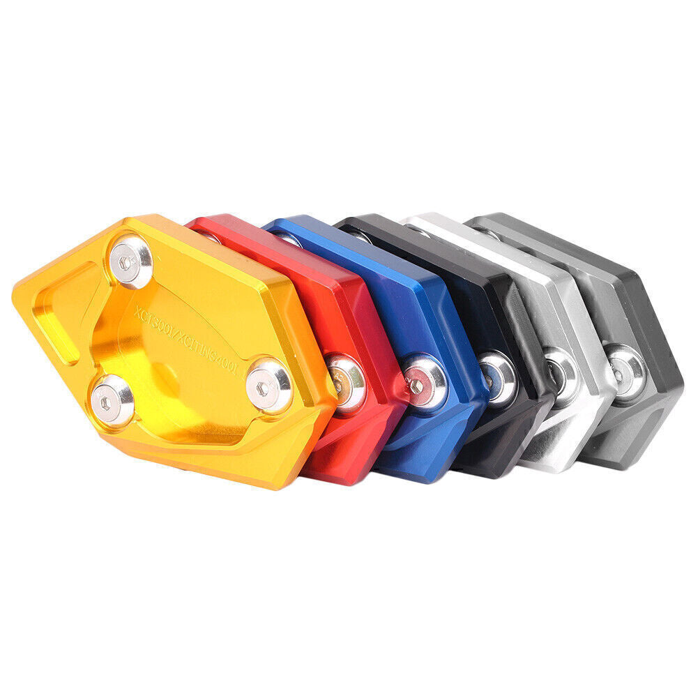 Motorbike Kickstand Side Stand Extension Plate Pad Fit Kymco KXCT 300i 2011-2015 Q