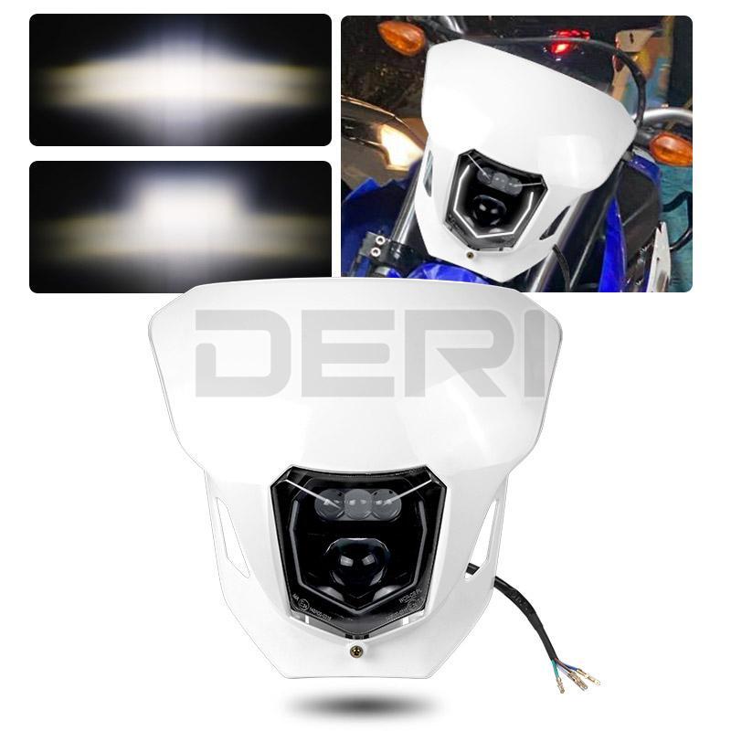 Dirt Bike LED Headlight DRL for SXF XC XCW XCF EXC 125 250 300 350 450 500 530