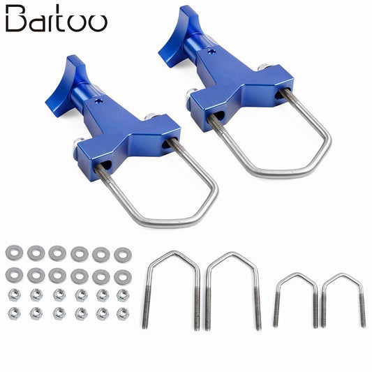 Hi-Lift Jack Tube Mount 1-2.5 (Round/Square) for Jeep Rzr Offroad for Polaris Blue Q