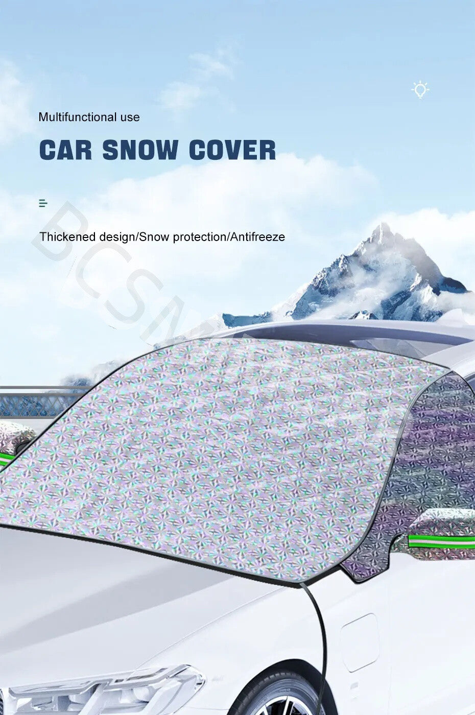 Winter Car Anti Frost Windscreen Cover Protector Snow Ice Windshield Sun Shade Q