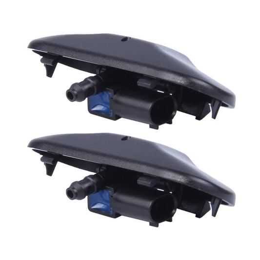 2X Windshield Washer Nozzle Spray Heated for VW Beetle for Passat for Tiguan for Golf EOS Q