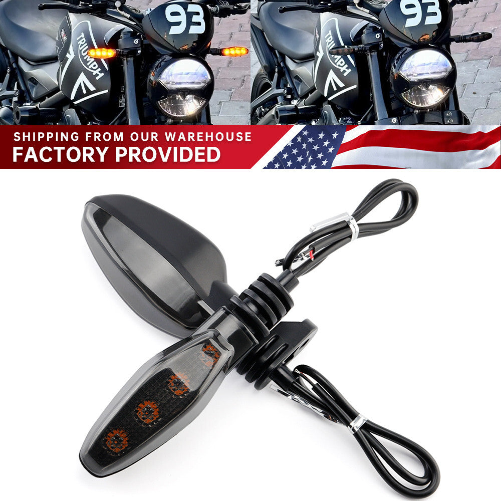 LED Turn Signals Lights for Triumph Trident 660 Daytona 675 R Street Triple 1050 Q