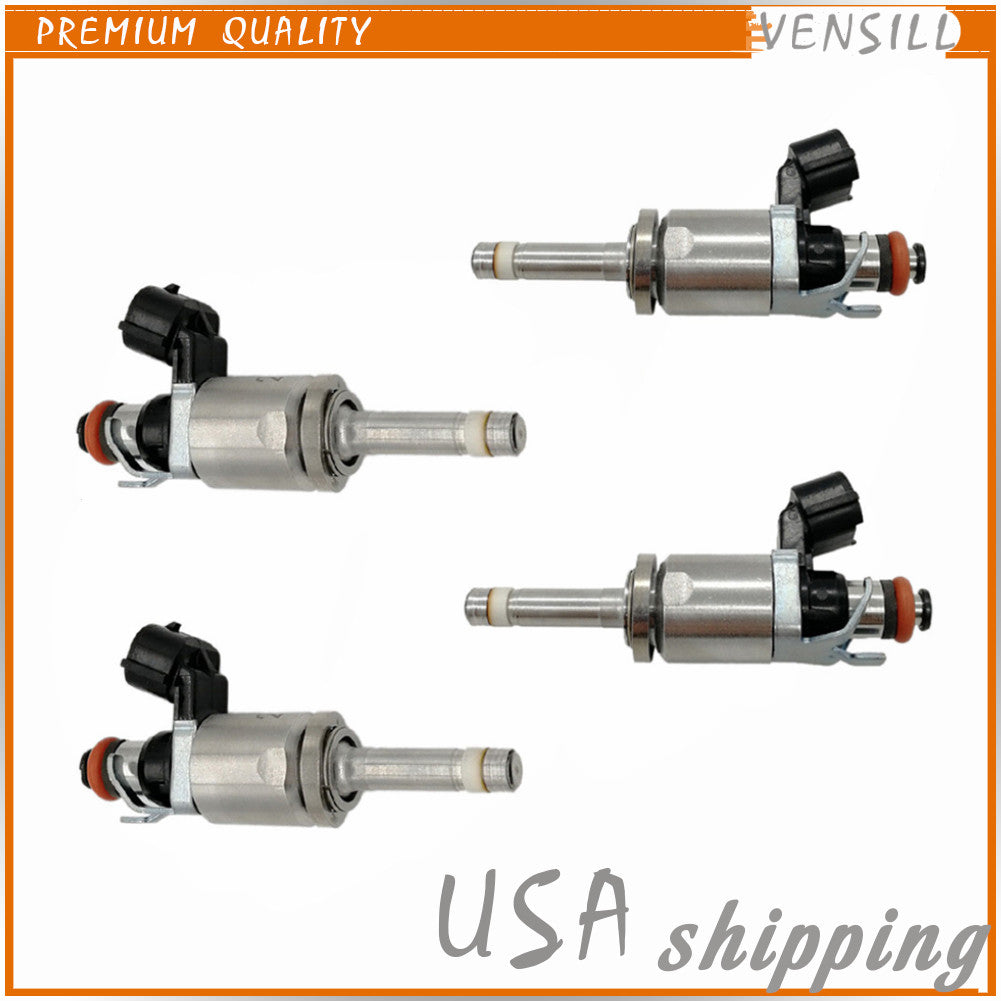 Set of 4X 16450-5LA-A01 Fuel Injectors for Honda Accord CR-V for Acura TLX 2.4 13-17