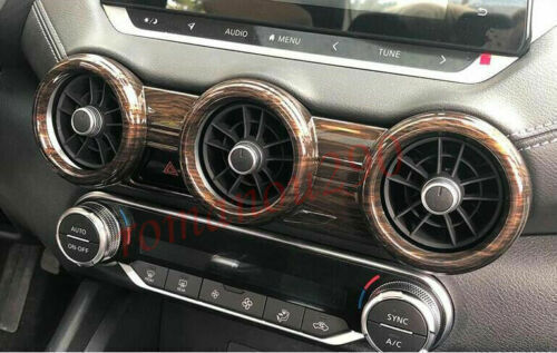 For Outlander 2016-2020 Carbon Fiber Rear Taillight Strip Trim Covers v