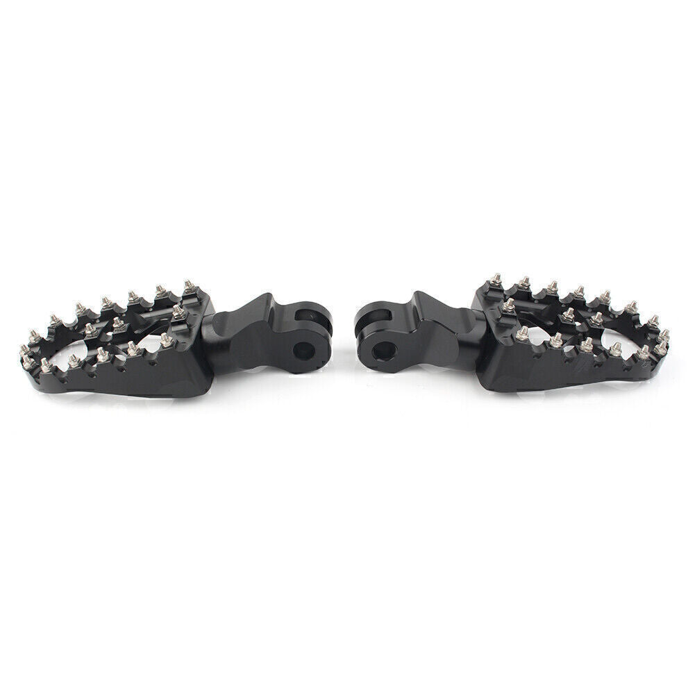 Wide Front Foot Pegs Footrests For T100 T900 2001-2015 Thruxton 1200 2004-2015