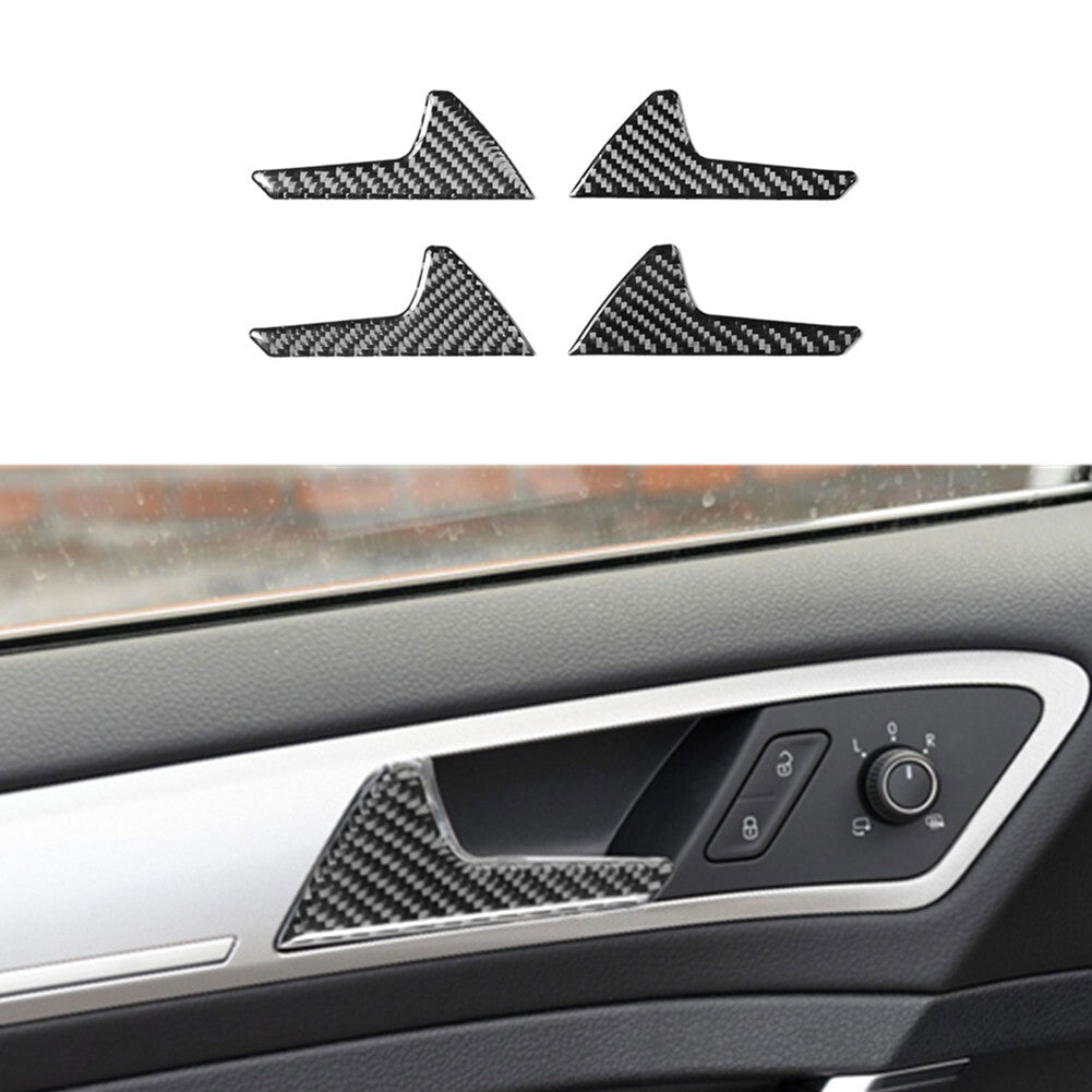 for Dodge Journey 2011-2017 Front Window Switch Button Trim Cover Carbon Fiber v