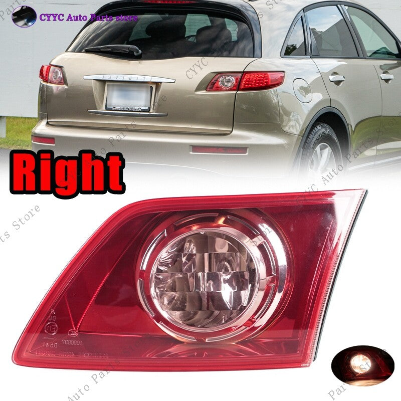 Right Side Inner Taillights for Infiniti FX35 FX45 2003-2008 Driving Lights