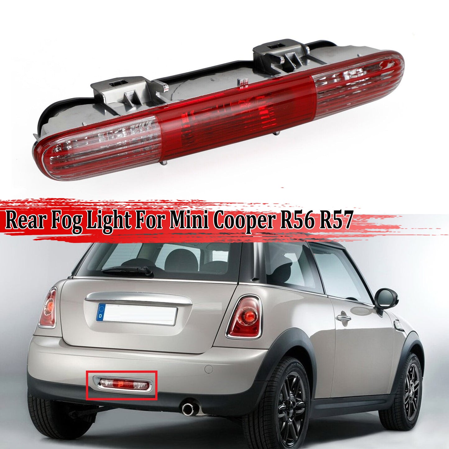 Rear fog light 3247255925 Suitable for Mini Cooper for Mini R56 R57 R58 R59 2011-2013