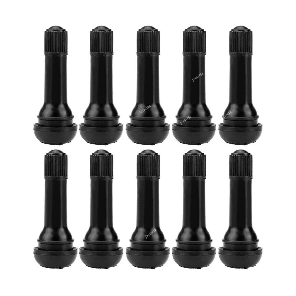 25X For all cars motorcycles wheels quad ATV Universal Snap-In Tire Valve Stems Q