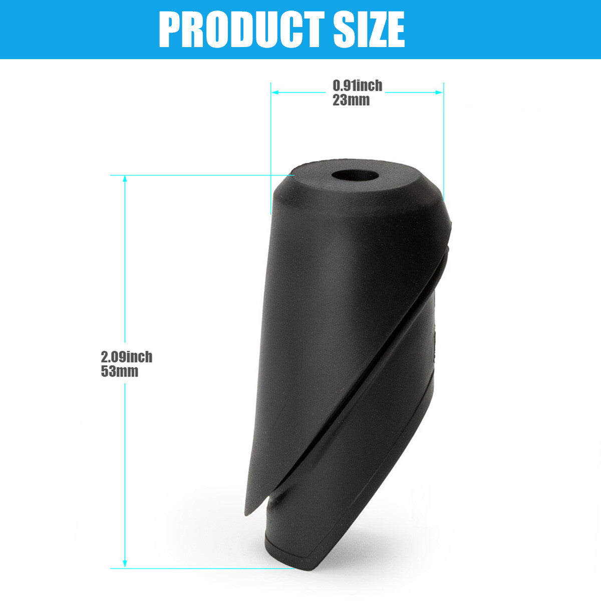 86392-0C030 Decorative BEZEL Antenna Base, Black, Suitable for 2014-2020 Tundra n