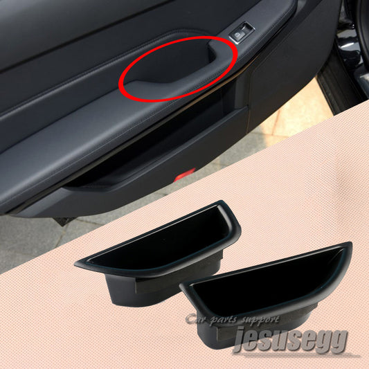 R+L Rear Side Door Storage Armrest Box for Mercedes for Benz W212 E Class 2010-2014 Q