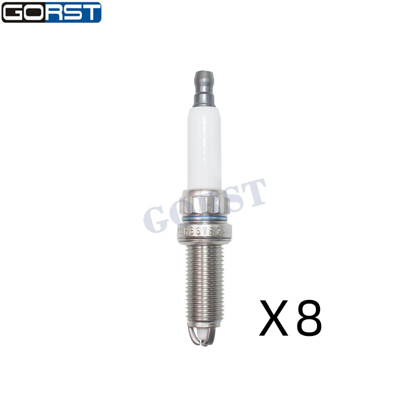 8Pcs Spark Plug 12120037244 For E60 E61 E63 E64 E81 E83 E90 E91 E92 E70 v