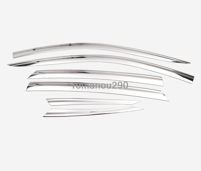 for Nissan Altima 2019-2024 Chrome Window Visor Vent Shades Sun Rain Guard trim