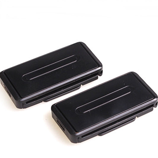 2Pcs Car Safety Belt Clip Adjustable for Seat Belts Holder Stopper Buckle Clamp