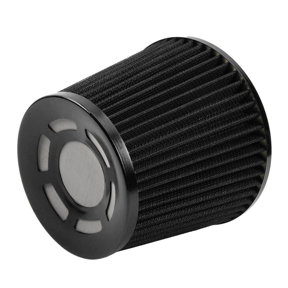 3 Car High Flow Inlet Cleaner Dry Filter Cold Air Intake Cone Replacement Part Q