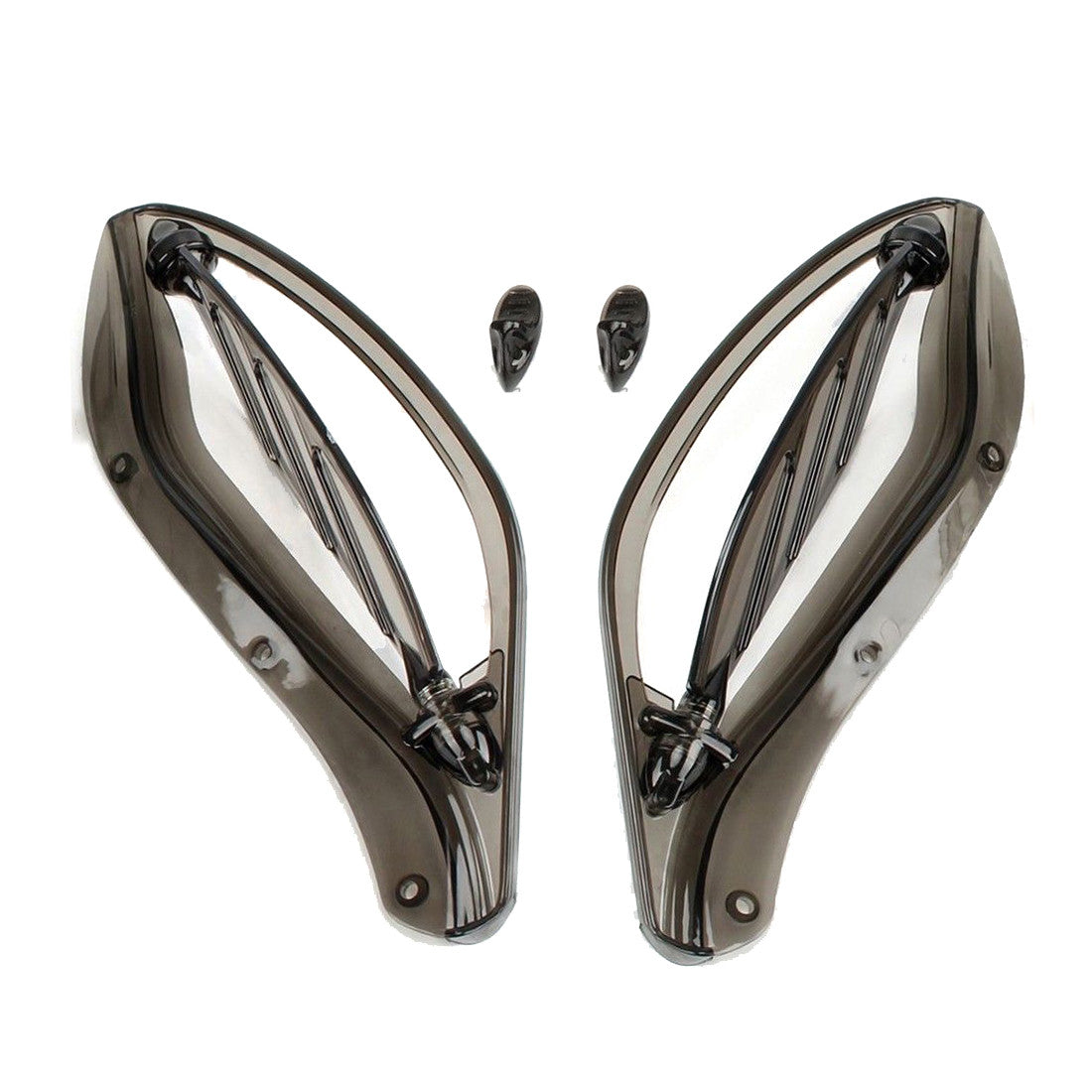 Smoke Fairing Adjustable Side Wings Air Deflector for Harley Electra Glide 96-13 Q