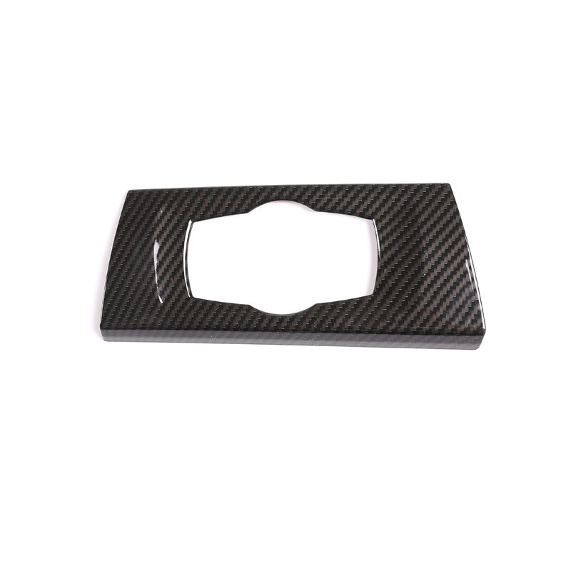 Red carbon fiber Copilot armrest panel sticker decoration suitable for Corvette C7 2014-2019- v