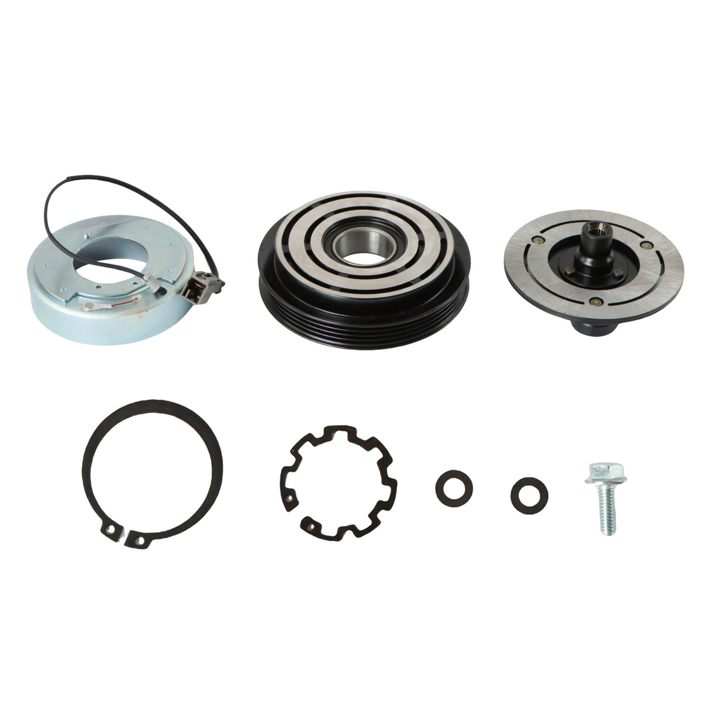Air Conditioning Compressor Clutch Kit For 2002-2007 for Subaru Impreza 73111FE040