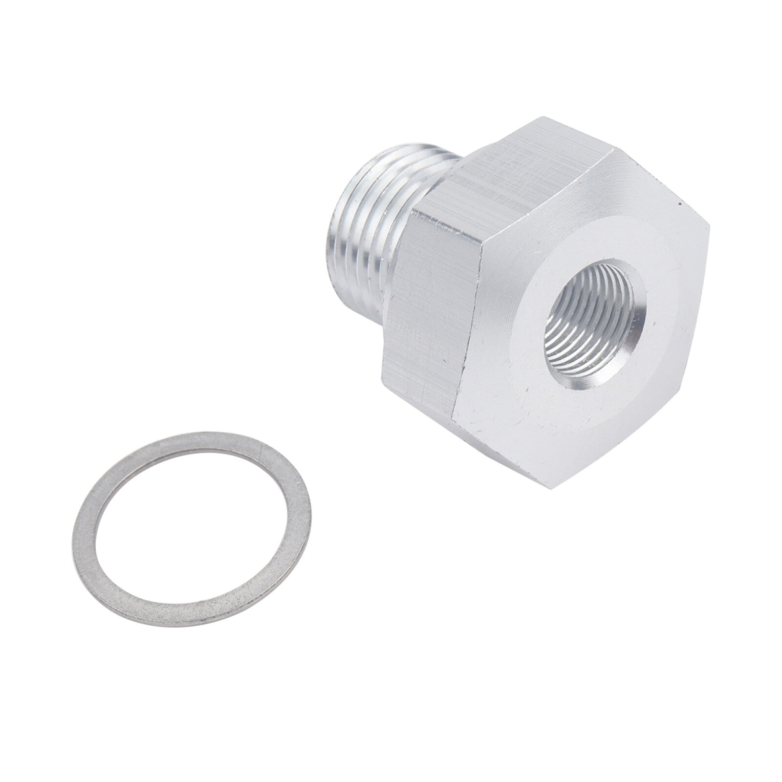 M161.5 to Female 1/8 NPT Oil Pressure Sensor Adapter For GM LS Series Engines