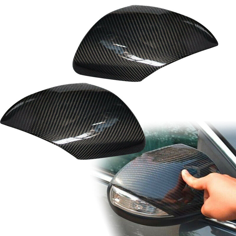 Pair of side mirror caps fit for Mazda 3 Speed3 2010 - 2013. Durable and brand new. Q
