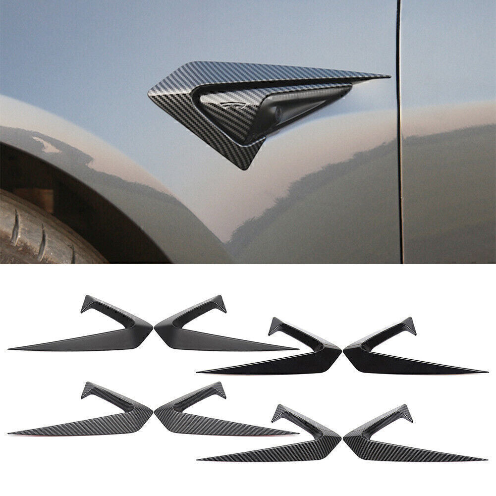 2PCS Durable ABS Auto side camera protection cover for Tesla Model 3 2017-2021