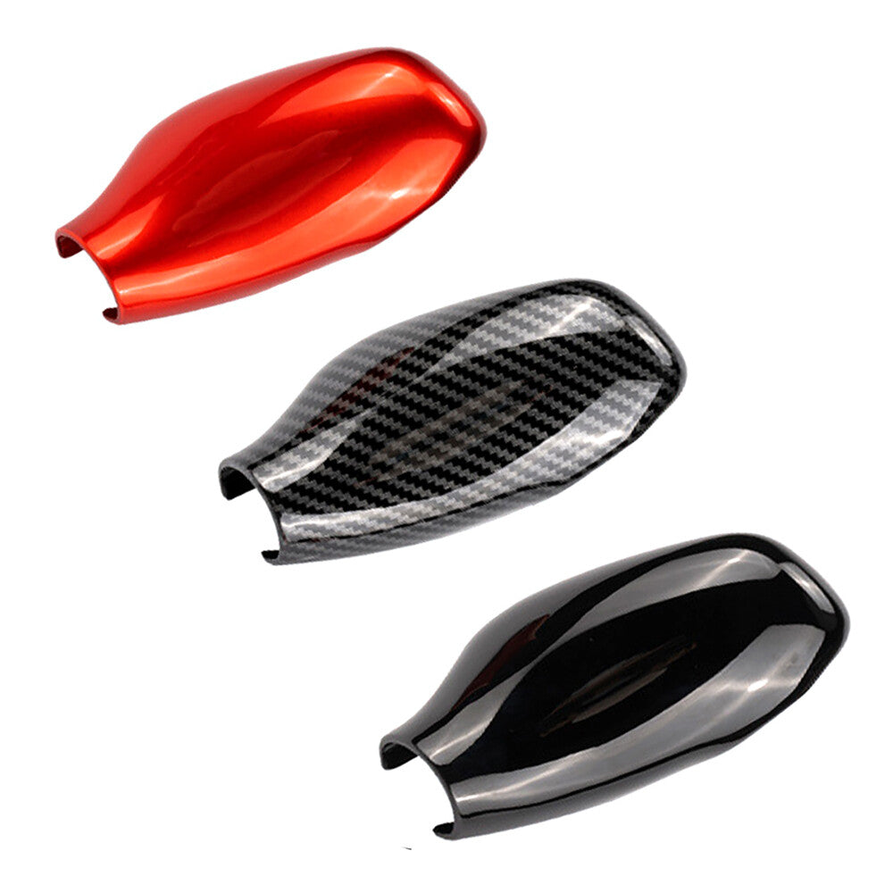 Black trim for speed gear shifter caps on X3, X4, 5, 6, and 7 vehicles. n