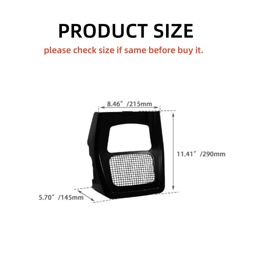 Suitable for Harley Road King Road Glide '17+ rectifier front boiler radiator chin cover - n