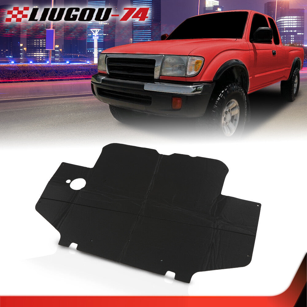 Range Hood Insulation 1/2 w/ Clip Fits 1995-2000 for Tacoma Black - v
