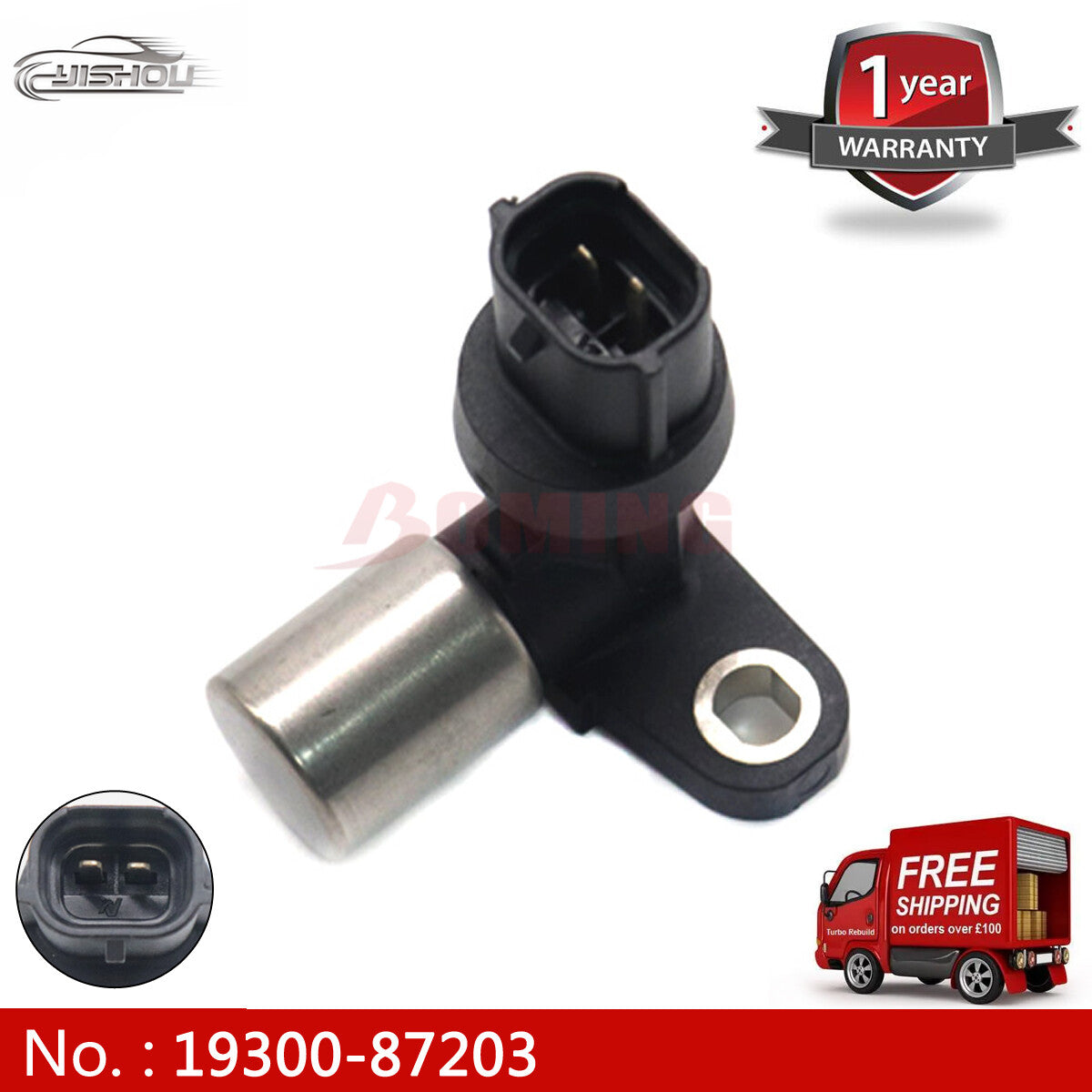 Crankshaft position sensor suitable for Toyota for Daihatsu 19300-87203 029600-0520 new